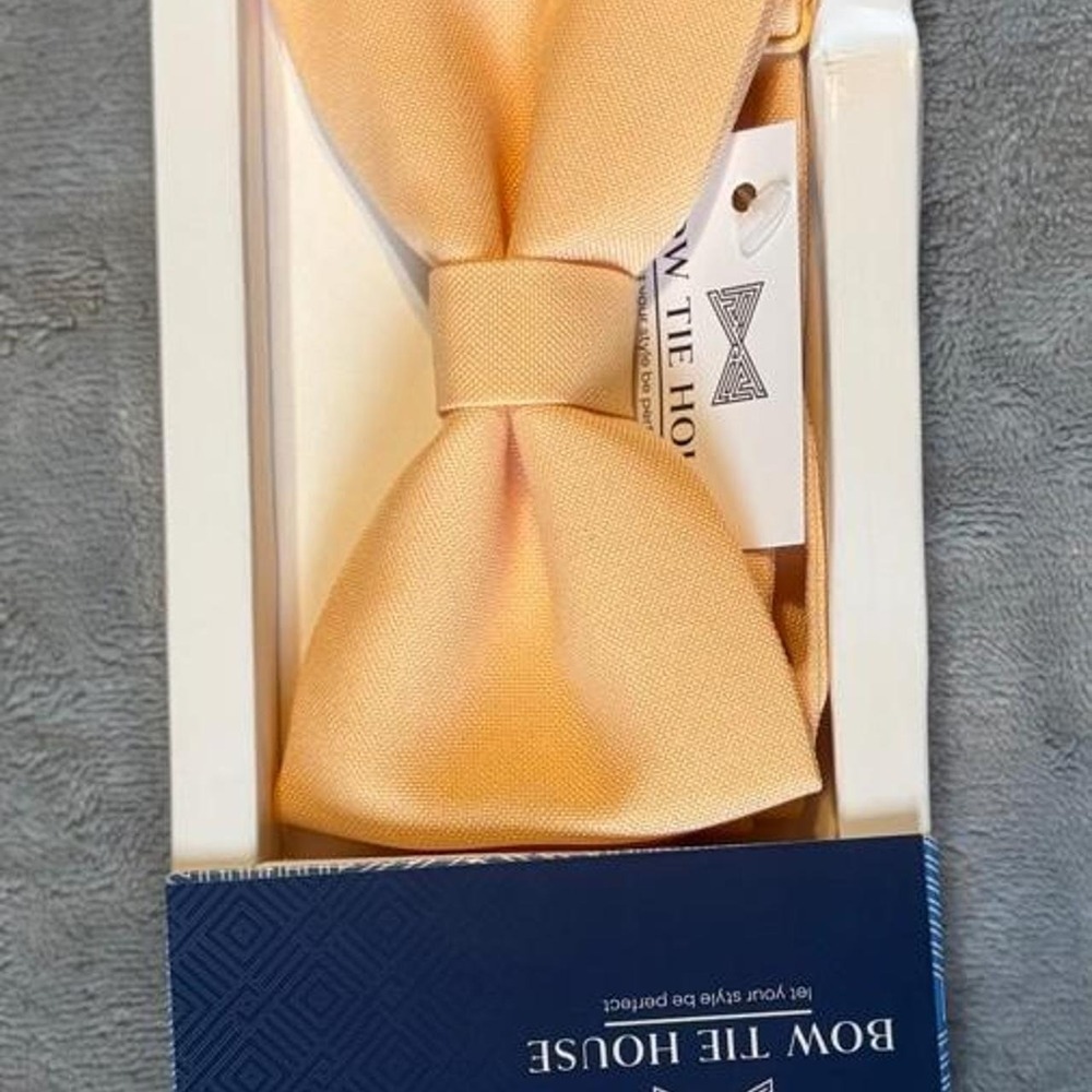 Bow Tie House Peach Bow Tie